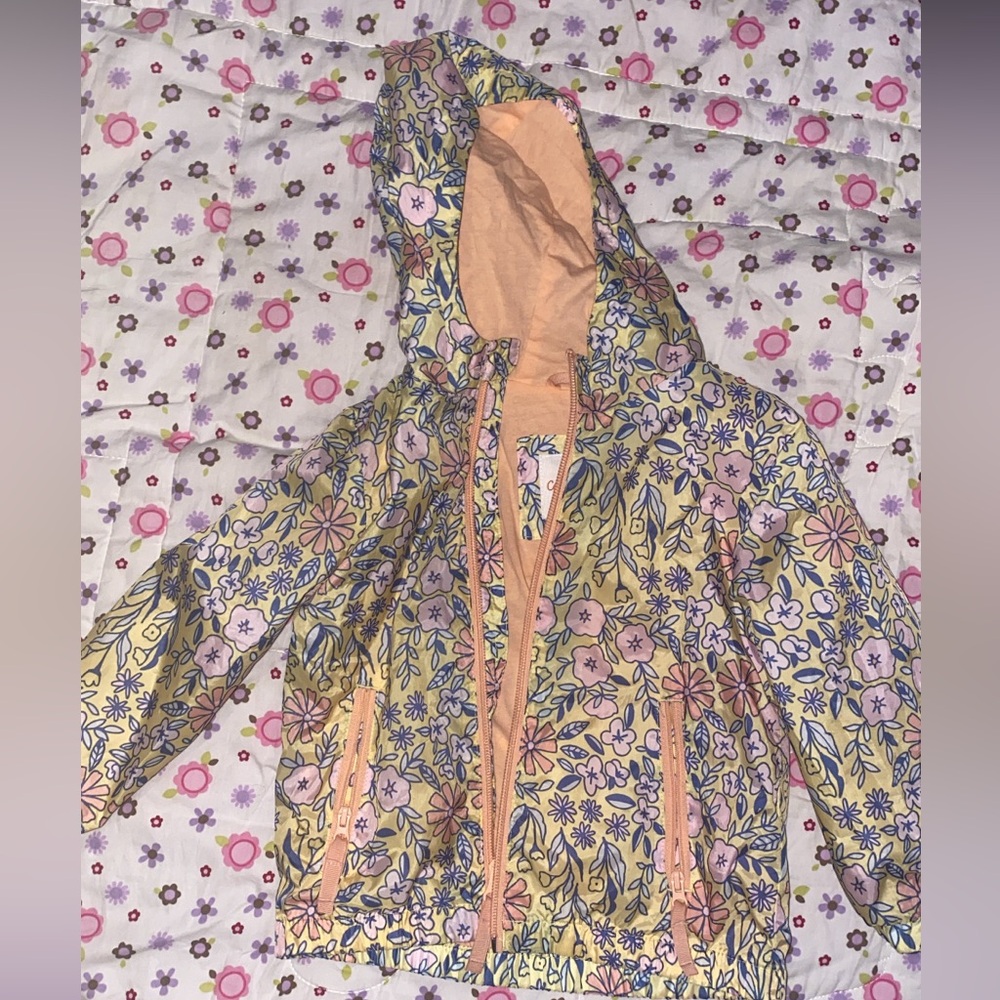 Cat & Jack Floral Raincoat